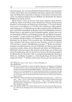 Bild der Seite - 308 - in Die Privatbibliothek Kaiser Franz’ I. von Österreich 1784-1835 - Bibliotheks- und Kulturgeschichte einer fürstlichen Sammlung zwischen Aufklärung und Vormärz