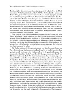 Bild der Seite - 319 - in Die Privatbibliothek Kaiser Franz’ I. von Österreich 1784-1835 - Bibliotheks- und Kulturgeschichte einer fürstlichen Sammlung zwischen Aufklärung und Vormärz