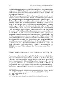 Image of the Page - 322 - in Die Privatbibliothek Kaiser Franz’ I. von Österreich 1784-1835 - Bibliotheks- und Kulturgeschichte einer fürstlichen Sammlung zwischen Aufklärung und Vormärz