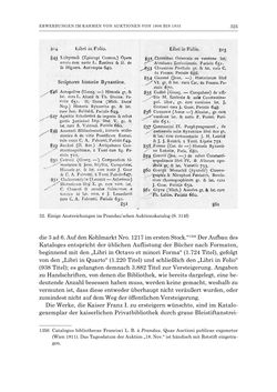 Bild der Seite - 325 - in Die Privatbibliothek Kaiser Franz’ I. von Österreich 1784-1835 - Bibliotheks- und Kulturgeschichte einer fürstlichen Sammlung zwischen Aufklärung und Vormärz