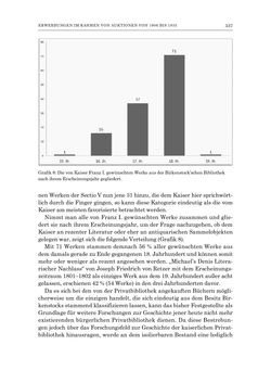 Bild der Seite - 337 - in Die Privatbibliothek Kaiser Franz’ I. von Österreich 1784-1835 - Bibliotheks- und Kulturgeschichte einer fürstlichen Sammlung zwischen Aufklärung und Vormärz