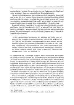 Image of the Page - 346 - in Die Privatbibliothek Kaiser Franz’ I. von Österreich 1784-1835 - Bibliotheks- und Kulturgeschichte einer fürstlichen Sammlung zwischen Aufklärung und Vormärz