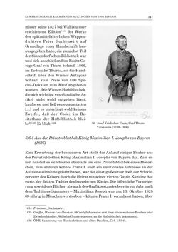 Image of the Page - 347 - in Die Privatbibliothek Kaiser Franz’ I. von Österreich 1784-1835 - Bibliotheks- und Kulturgeschichte einer fürstlichen Sammlung zwischen Aufklärung und Vormärz