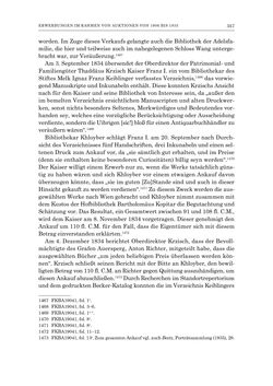 Image of the Page - 357 - in Die Privatbibliothek Kaiser Franz’ I. von Österreich 1784-1835 - Bibliotheks- und Kulturgeschichte einer fürstlichen Sammlung zwischen Aufklärung und Vormärz