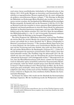 Bild der Seite - 368 - in Die Privatbibliothek Kaiser Franz’ I. von Österreich 1784-1835 - Bibliotheks- und Kulturgeschichte einer fürstlichen Sammlung zwischen Aufklärung und Vormärz