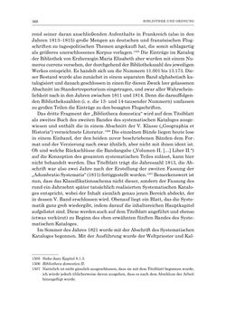 Image of the Page - 368 - in Die Privatbibliothek Kaiser Franz’ I. von Österreich 1784-1835 - Bibliotheks- und Kulturgeschichte einer fürstlichen Sammlung zwischen Aufklärung und Vormärz