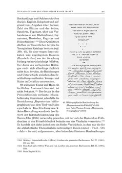 Bild der Seite - 387 - in Die Privatbibliothek Kaiser Franz’ I. von Österreich 1784-1835 - Bibliotheks- und Kulturgeschichte einer fürstlichen Sammlung zwischen Aufklärung und Vormärz