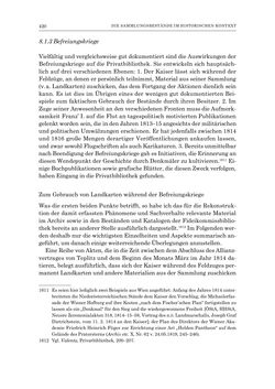 Image of the Page - 420 - in Die Privatbibliothek Kaiser Franz’ I. von Österreich 1784-1835 - Bibliotheks- und Kulturgeschichte einer fürstlichen Sammlung zwischen Aufklärung und Vormärz