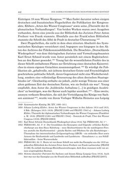 Image of the Page - 442 - in Die Privatbibliothek Kaiser Franz’ I. von Österreich 1784-1835 - Bibliotheks- und Kulturgeschichte einer fürstlichen Sammlung zwischen Aufklärung und Vormärz