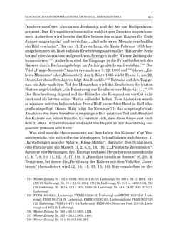 Image of the Page - 473 - in Die Privatbibliothek Kaiser Franz’ I. von Österreich 1784-1835 - Bibliotheks- und Kulturgeschichte einer fürstlichen Sammlung zwischen Aufklärung und Vormärz