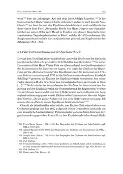 Image of the Page - 485 - in Die Privatbibliothek Kaiser Franz’ I. von Österreich 1784-1835 - Bibliotheks- und Kulturgeschichte einer fürstlichen Sammlung zwischen Aufklärung und Vormärz
