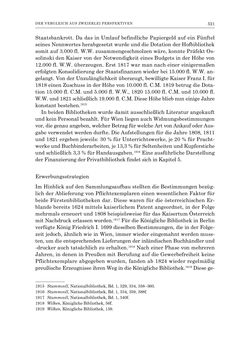 Image of the Page - 521 - in Die Privatbibliothek Kaiser Franz’ I. von Österreich 1784-1835 - Bibliotheks- und Kulturgeschichte einer fürstlichen Sammlung zwischen Aufklärung und Vormärz