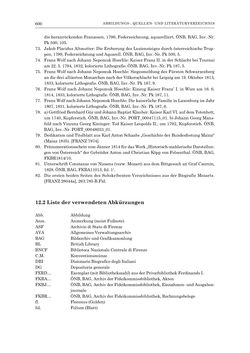 Image of the Page - 600 - in Die Privatbibliothek Kaiser Franz’ I. von Österreich 1784-1835 - Bibliotheks- und Kulturgeschichte einer fürstlichen Sammlung zwischen Aufklärung und Vormärz