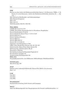 Bild der Seite - 602 - in Die Privatbibliothek Kaiser Franz’ I. von Österreich 1784-1835 - Bibliotheks- und Kulturgeschichte einer fürstlichen Sammlung zwischen Aufklärung und Vormärz