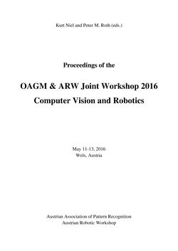 Image of the Page - (000003) - in Proceedings - OAGM & ARW Joint Workshop 2016 on 