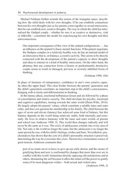 Image of the Page - 34 - in Psychoanalytic Perspectives on Puberty and Adolescence - The Inner Worlds of Teenagers and their Parents