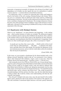 Image of the Page - 37 - in Psychoanalytic Perspectives on Puberty and Adolescence - The Inner Worlds of Teenagers and their Parents