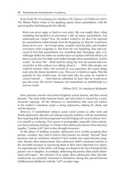 Image of the Page - 42 - in Psychoanalytic Perspectives on Puberty and Adolescence - The Inner Worlds of Teenagers and their Parents