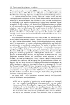 Image of the Page - 44 - in Psychoanalytic Perspectives on Puberty and Adolescence - The Inner Worlds of Teenagers and their Parents