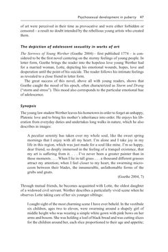 Image of the Page - 47 - in Psychoanalytic Perspectives on Puberty and Adolescence - The Inner Worlds of Teenagers and their Parents