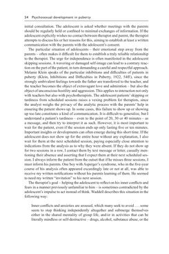 Bild der Seite - 54 - in Psychoanalytic Perspectives on Puberty and Adolescence - The Inner Worlds of Teenagers and their Parents