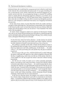 Image of the Page - 76 - in Psychoanalytic Perspectives on Puberty and Adolescence - The Inner Worlds of Teenagers and their Parents