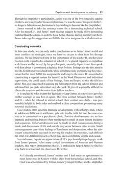 Image of the Page - 83 - in Psychoanalytic Perspectives on Puberty and Adolescence - The Inner Worlds of Teenagers and their Parents