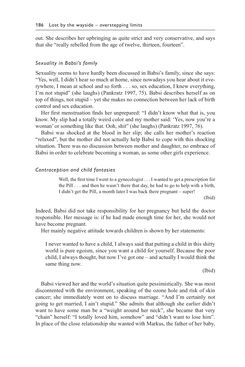 Bild der Seite - 186 - in Psychoanalytic Perspectives on Puberty and Adolescence - The Inner Worlds of Teenagers and their Parents
