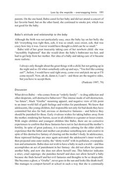 Image of the Page - 191 - in Psychoanalytic Perspectives on Puberty and Adolescence - The Inner Worlds of Teenagers and their Parents