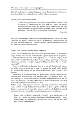 Bild der Seite - 194 - in Psychoanalytic Perspectives on Puberty and Adolescence - The Inner Worlds of Teenagers and their Parents