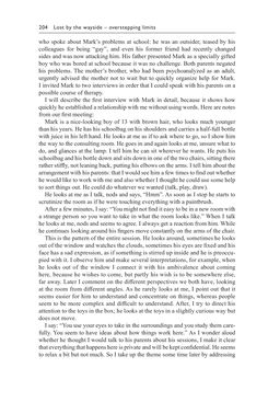 Bild der Seite - 204 - in Psychoanalytic Perspectives on Puberty and Adolescence - The Inner Worlds of Teenagers and their Parents