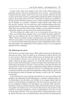 Bild der Seite - 211 - in Psychoanalytic Perspectives on Puberty and Adolescence - The Inner Worlds of Teenagers and their Parents