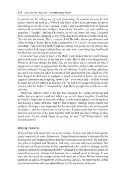 Bild der Seite - 218 - in Psychoanalytic Perspectives on Puberty and Adolescence - The Inner Worlds of Teenagers and their Parents