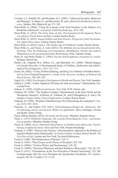 Image of the Page - 267 - in Psychoanalytic Perspectives on Puberty and Adolescence - The Inner Worlds of Teenagers and their Parents