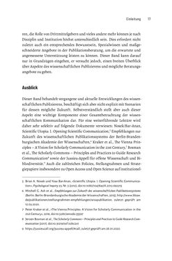 Image of the Page - 17 - in Publikationsberatung an Universitäten - Ein Praxisleitfaden zum Aufbau publikationsunterstützender Services