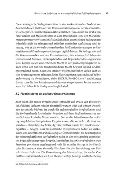 Image of the Page - 41 - in Publikationsberatung an Universitäten - Ein Praxisleitfaden zum Aufbau publikationsunterstützender Services
