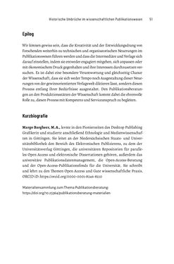 Bild der Seite - 51 - in Publikationsberatung an Universitäten - Ein Praxisleitfaden zum Aufbau publikationsunterstützender Services