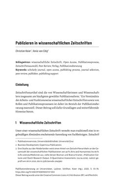 Bild der Seite - 53 - in Publikationsberatung an Universitäten - Ein Praxisleitfaden zum Aufbau publikationsunterstützender Services