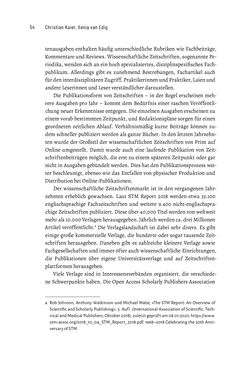 Bild der Seite - 54 - in Publikationsberatung an Universitäten - Ein Praxisleitfaden zum Aufbau publikationsunterstützender Services