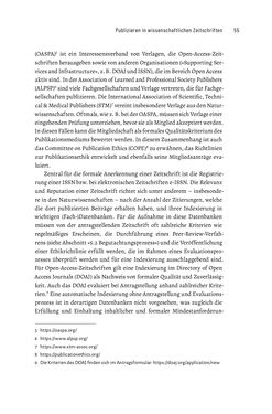 Bild der Seite - 55 - in Publikationsberatung an Universitäten - Ein Praxisleitfaden zum Aufbau publikationsunterstützender Services