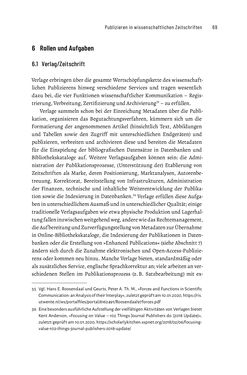 Image of the Page - 69 - in Publikationsberatung an Universitäten - Ein Praxisleitfaden zum Aufbau publikationsunterstützender Services