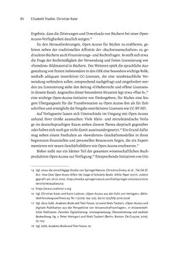 Image of the Page - 84 - in Publikationsberatung an Universitäten - Ein Praxisleitfaden zum Aufbau publikationsunterstützender Services