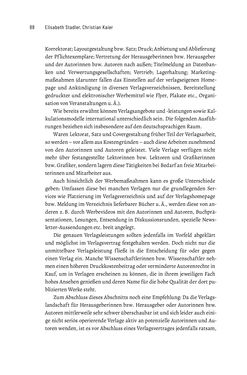 Image of the Page - 88 - in Publikationsberatung an Universitäten - Ein Praxisleitfaden zum Aufbau publikationsunterstützender Services