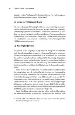 Image of the Page - 94 - in Publikationsberatung an Universitäten - Ein Praxisleitfaden zum Aufbau publikationsunterstützender Services
