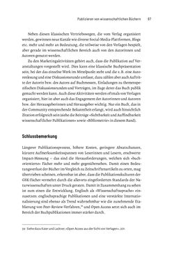 Image of the Page - 97 - in Publikationsberatung an Universitäten - Ein Praxisleitfaden zum Aufbau publikationsunterstützender Services