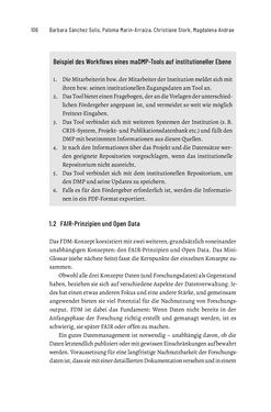 Image of the Page - 106 - in Publikationsberatung an Universitäten - Ein Praxisleitfaden zum Aufbau publikationsunterstützender Services