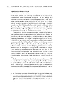 Bild der Seite - 116 - in Publikationsberatung an Universitäten - Ein Praxisleitfaden zum Aufbau publikationsunterstützender Services