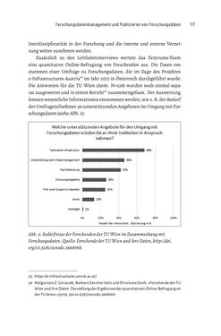 Bild der Seite - 117 - in Publikationsberatung an Universitäten - Ein Praxisleitfaden zum Aufbau publikationsunterstützender Services
