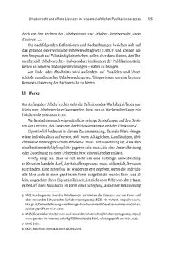 Image of the Page - 125 - in Publikationsberatung an Universitäten - Ein Praxisleitfaden zum Aufbau publikationsunterstützender Services