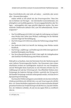 Image of the Page - 129 - in Publikationsberatung an Universitäten - Ein Praxisleitfaden zum Aufbau publikationsunterstützender Services